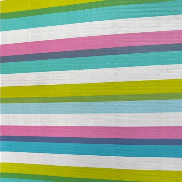 SCOUT Vibrant Striped NWT Large Package Gift Bag 13.5” W x 12” H x 6” D - Picture 7 of 16